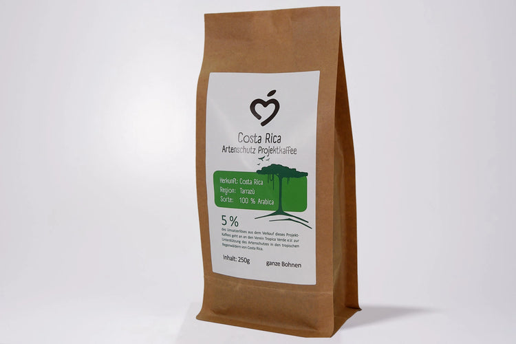 Costa Rica Artenschutz Projektkaffee