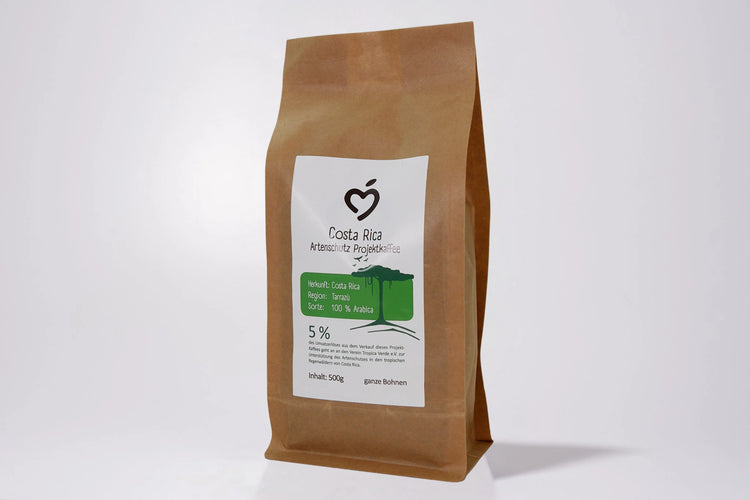 Costa Rica Artenschutz Projektkaffee